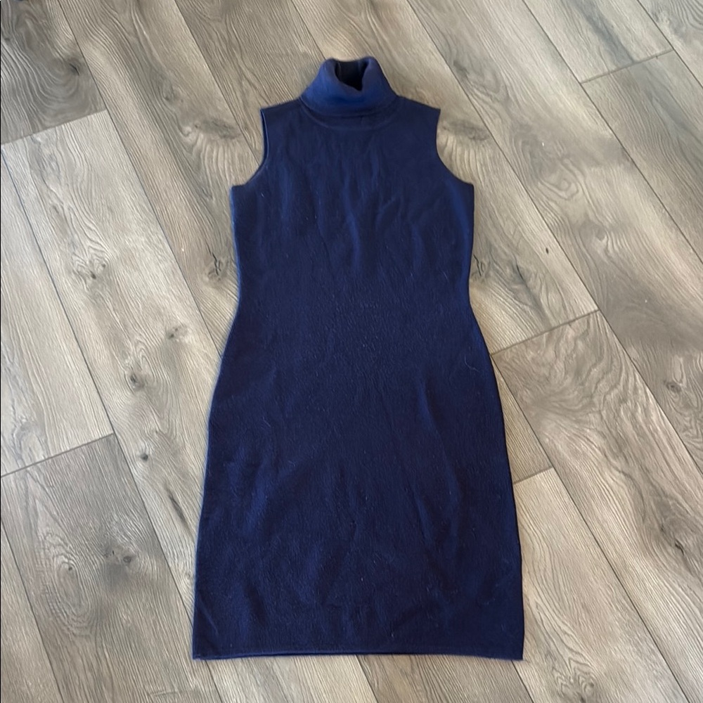 Turtleneck Sweater Dress